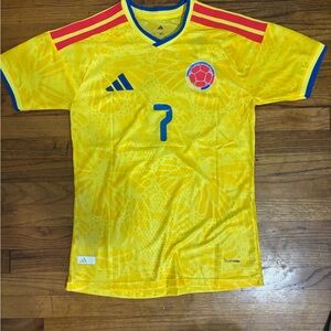 Columbia Home jersey player version #7 Luis Diaz XL